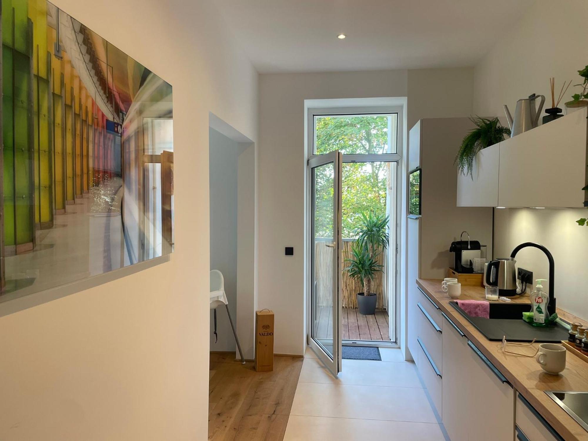 Soul-Apartment Balkon Privatparkplatz 2 Boxspringbetten 55Zoll Tv Wlan Leipzig Eksteriør bilde